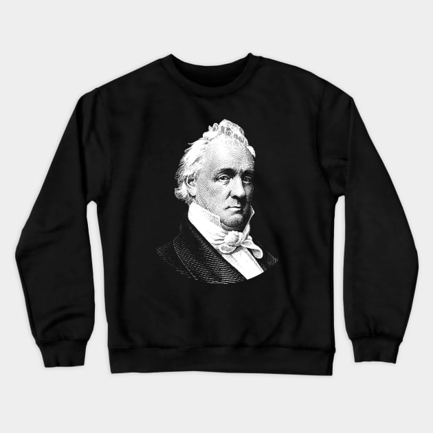 President James Buchanan Crewneck Sweatshirt by warishellstore